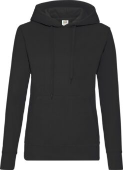 Худі Fruit of the Loom Hooded Sweat Ladies Чорний L