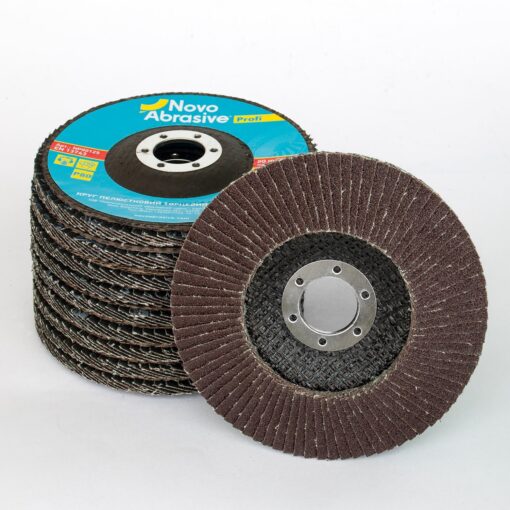 Круг пелюстковий NovoAbrasive Profi T29 125x22,23 мм, P80 - Зображення 2