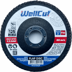 Круг лепестковый WellCut 27 125x22,23 мм, P36