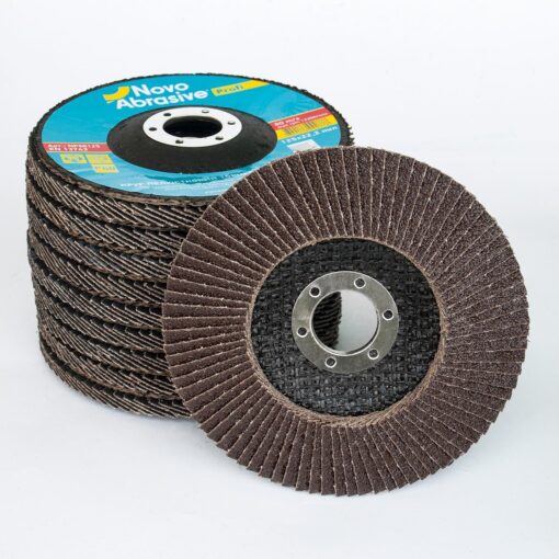 Круг пелюстковий NovoAbrasive Profi T29 125x22,23 мм, P60 - Зображення 2