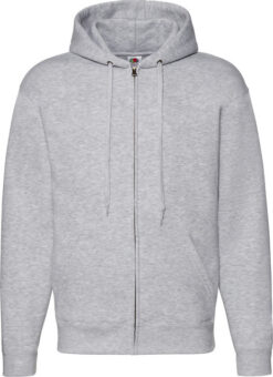 Худі Fruit of the Loom Premium Hooded Sweat Zip Сірий Меланж 2XL