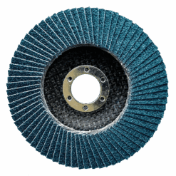 Круг пелюстковий NovoAbrasive Profi T29 125x22,23 мм, P80, Цирконій