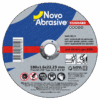 Круг відрізний NovoAbrasive Standard по металу та нержавіючій сталі 180x1,6x22,23 мм