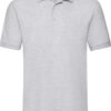 Теніска Fruit of the Loom Premium Polo Сірий Меланж 2XL