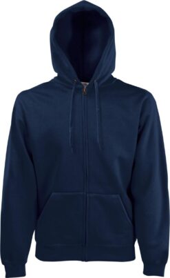 Худі Fruit of the Loom Classic Hooded Sweat Zip Глибокий Темно-Синій M