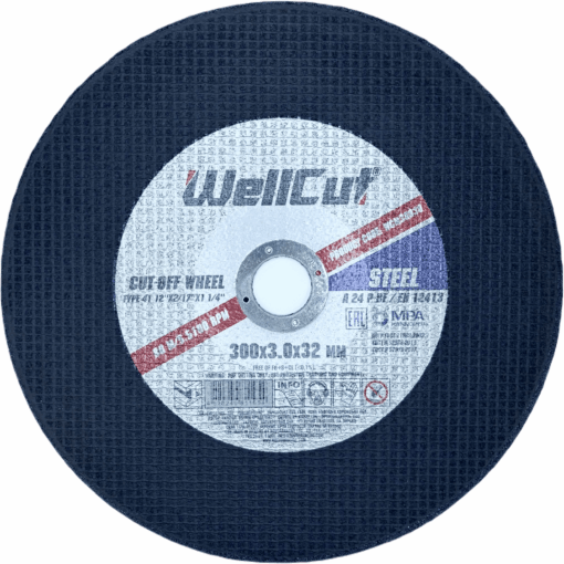 Круг відрізний WellCut по металу 300x3,0x32 мм