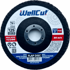 Круг лепестковый WellCut 27 125x22,23 мм, P120