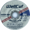 Круг шлифовальный WellCut по металлу 125x6,0x22,23 мм