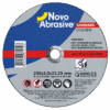 Круг відрізний NovoAbrasive Standard по металу та нержавіючій сталі 230x2,0x22,23 мм