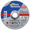 Круг відрізний NovoAbrasive Standard по металу та нержавіючій сталі 115x1,0x22,23 мм