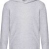 Худі дитяче Fruit of the Loom Kids Premium Hooded Sweat Сірий Меланж 9-11 років