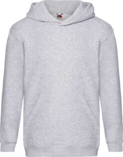 Худі дитяче Fruit of the Loom Kids Premium Hooded Sweat Сірий Меланж 9-11 років