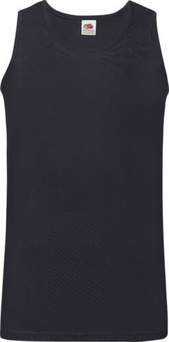 Майка Fruit of the Loom Valueweight Athletic Vest Глибокий Темно-Синій S