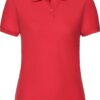 Теніска Fruit of the Loom 65:35 Polo Ladies Червоний XL
