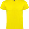Футболка Roly Atomic 150 Жовтий XL