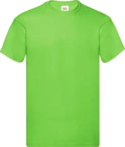 Футболка Fruit of the Loom Original Лайм 2XL