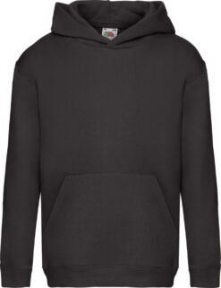Худі дитяче Fruit of the Loom Kids Premium Hooded Sweat Чорний 9-11 років
