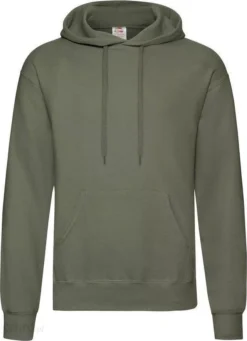 Худі Fruit of the Loom Classic Hooded Sweat Маслиновий 2XL
