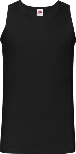 Майка Fruit of the Loom Valueweight Athletic Vest Чорний S