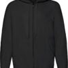 Худі Fruit of the Loom Lightweight Hooded Sweat Zip Чорний S
