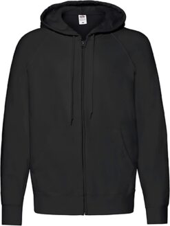 Худі Fruit of the Loom Lightweight Hooded Sweat Zip Чорний S
