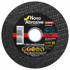 Круг відрізний NovoAbrasive Extreme по металу та нержавіючій сталі 115x1,0x22,23 мм