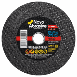 Круг відрізний NovoAbrasive Extreme по металу та нержавіючій сталі 150x1,6x22,23 мм