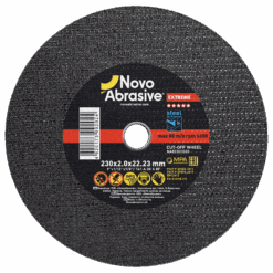 Круг відрізний NovoAbrasive Extreme по металу та нержавіючій сталі 230x2,0x22,23 мм