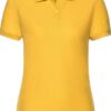 Теніска Fruit of the Loom 65:35 Polo Ladies Сонячно-Жовтий М