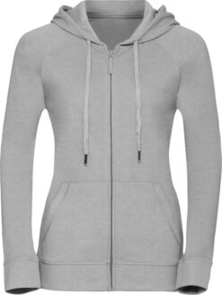 Худі Russell HD Hooded Zip woman Сірий Меланж S