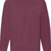 Світшот Fruit of the Loom Raglan Sweat Бордовий 2XL