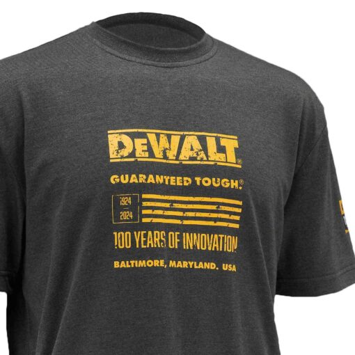 Футболка 100 YEAR T-SHIRT DeWALT DWC240-004-XL - Зображення 4