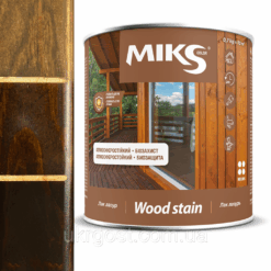 Лак Лазурь для дерева Miks Палисандр глянец 0,6 кг