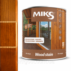 Лак Лазурь для дерева Miks Каштан глянец 0,6 кг