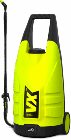 Оприскувач акумуляторний на колесах MAROLEX VX : 20л, Li-Ion 3.4 A*h (4,5год) (з композ захистом)