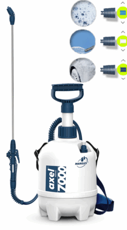 Піногенератор ранцевий MAROLEX Axel 3000 : 7 л, 0,4MPa, EPDM. 3 режими піни. шт.60см-шл.170см. [1]