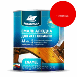 Эмаль алкидная Корабельная ПФ-115 Красный глянец 2,8 кг