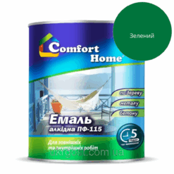 Эмаль алкидная Comfort ПФ-115 Зеленый глянец 0,9 кг
