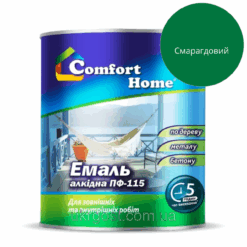 Эмаль алкидная Comfort ПФ-115 Изумрудный глянец 2,8 кг