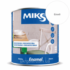 Емаль алкідна Мiks ПФ-115 Білий глянець 2,8 кг