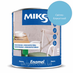 Эмаль алкидная Мiks ПФ-115 Светло-голубой глянец 0,8 кг