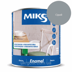 Эмаль алкидная Мiks ПФ-115 Серый глянец 2,8 кг