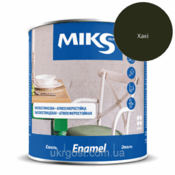 Емаль алкідна Мiks ПФ-115 Хакі глянець 0,8 кг