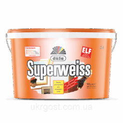 Краска для стен виниловая водоэмульсионная Dufa Superweiss D4 мат белый 5 л