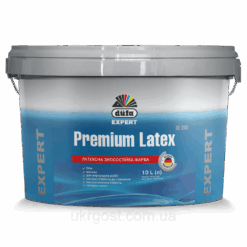 Фарба для стін латексна матова зносостійка Dufa Premium Latex DE200 мат Білий 2,5 л