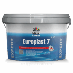 Фарба для стін  латексна водоемульсійна Dufa Europlast 7 DE107 шовк мат Білий 1 л