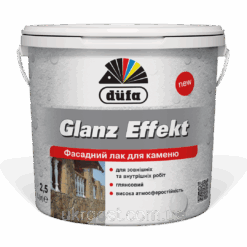 Лак для каменю мокрий ефект Dufa Glanz Effekt глянець 0,75 л