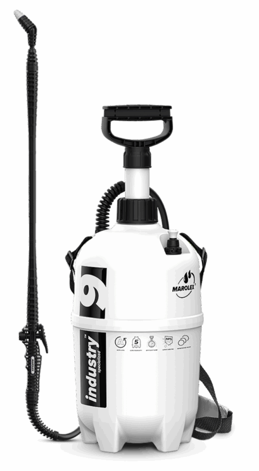 Оприскувач ранцевий MAROLEX Industry Acid line 9: 9L 0,4MPa,FPM. штанга 65-111см,шланг170см [4]