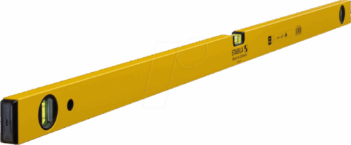 Рівень STABILA Type 70-2 : L= 120 см. точн 0,50 mm/m. 3 капсули. 2 вертикальні