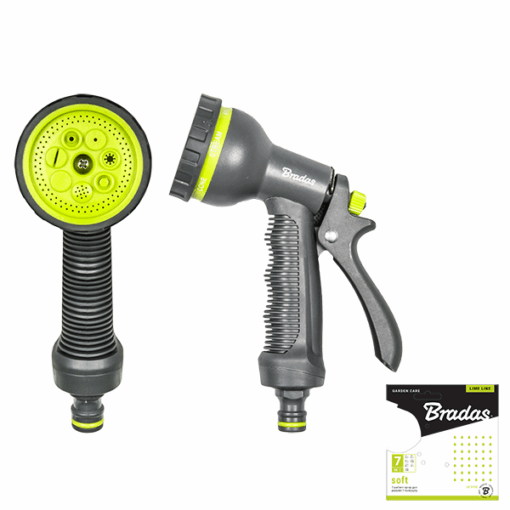Пістолет для поливу 7 режимів SOFT LIME LINE, LE-5102